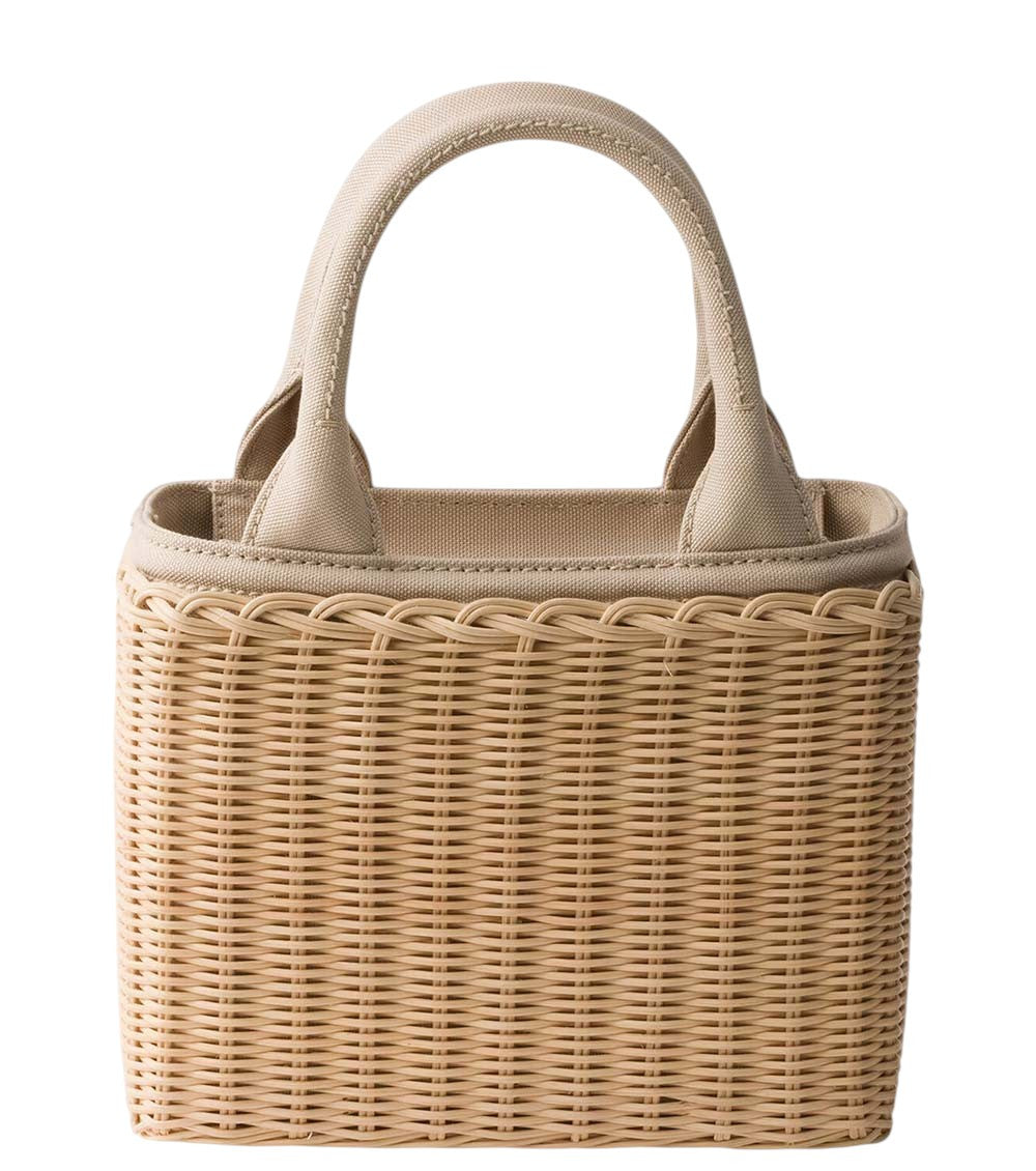 Natural Logo Small Tote 3