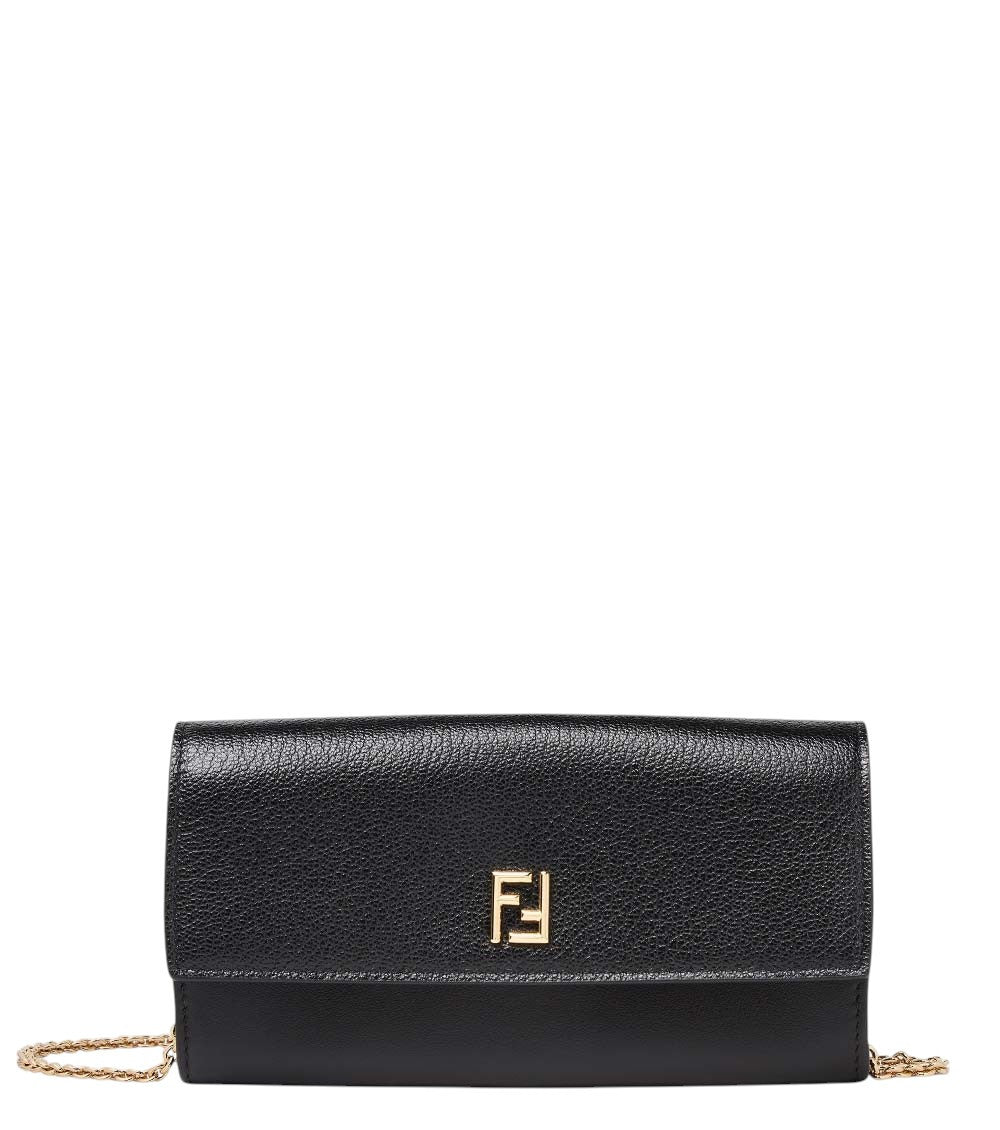 Black FF Continental Mini Crossbody Bag 1