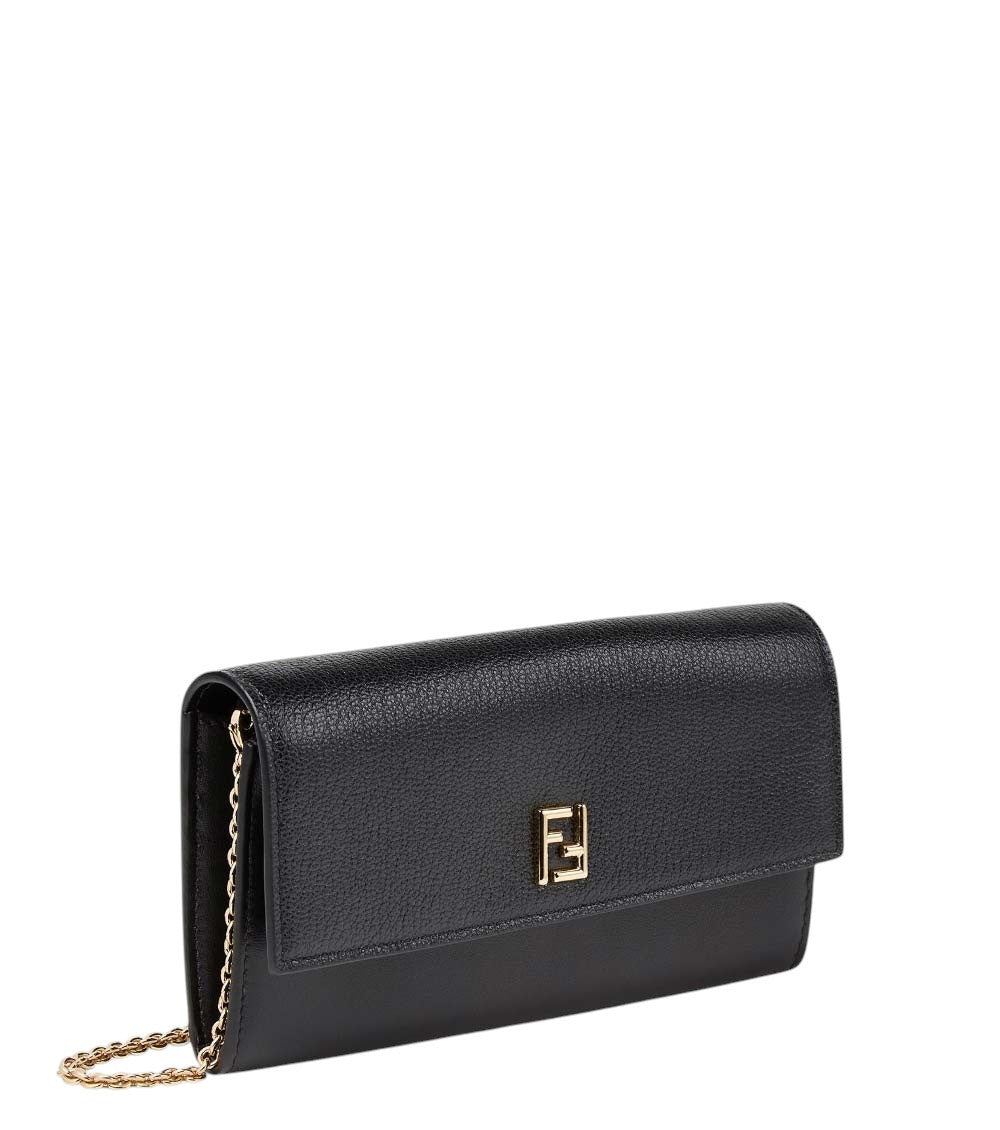 Black FF Continental Mini Crossbody Bag 2