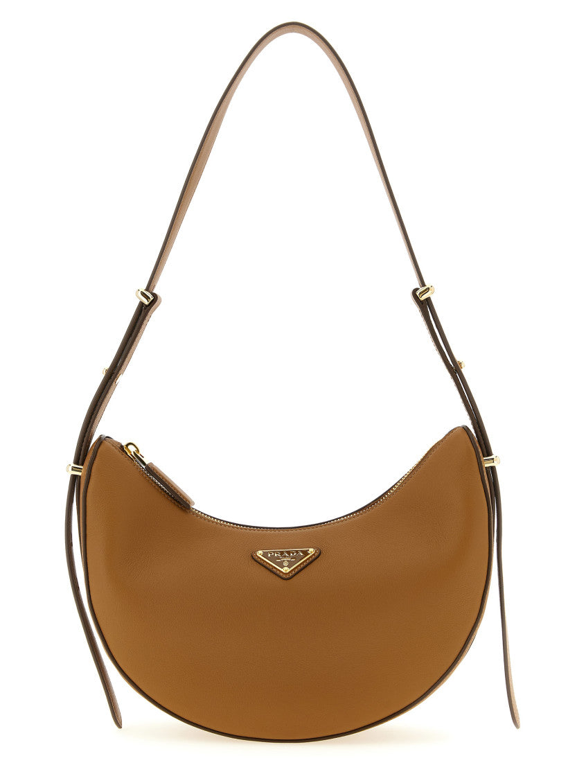 Brown Arque Medium Shoulder Bag 1