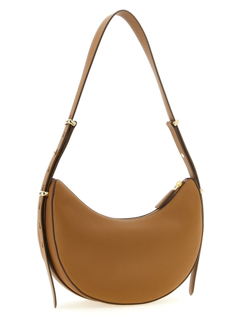 Brown Arque Medium Shoulder Bag 2