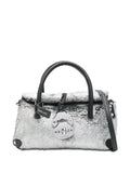 Silver Dotta Satchel 1
