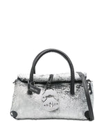 Silver Dotta Satchel 1