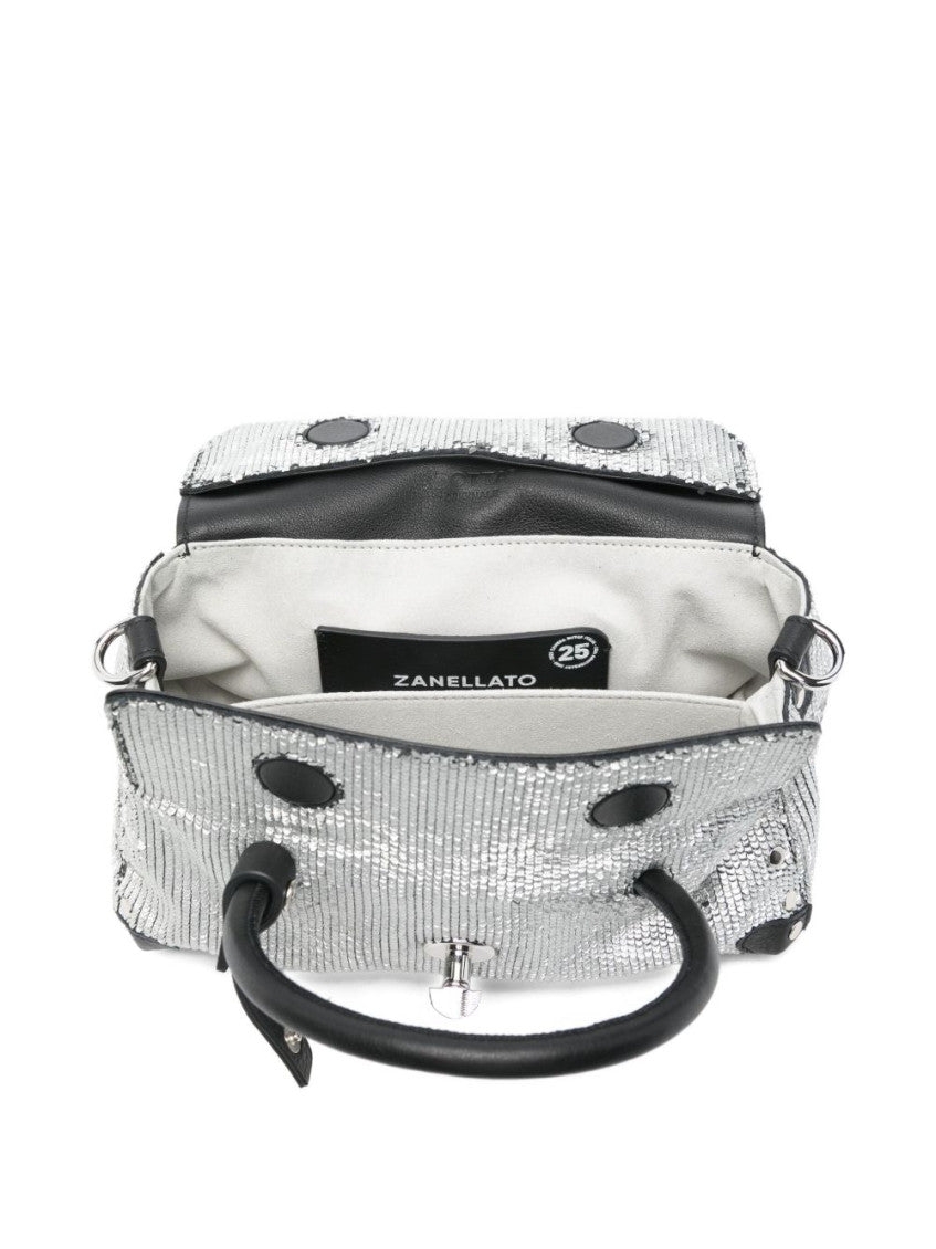 Silver Dotta Satchel 3