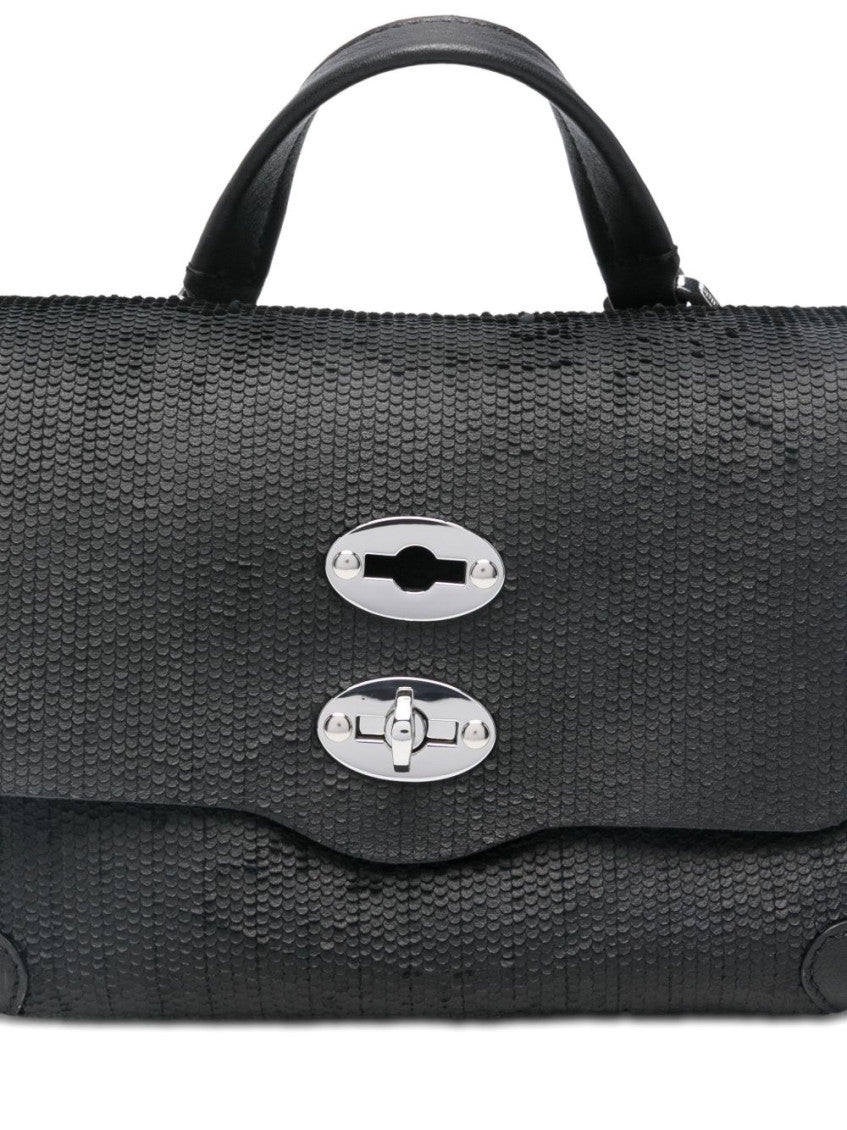 Black Postina Baby Satchel 3