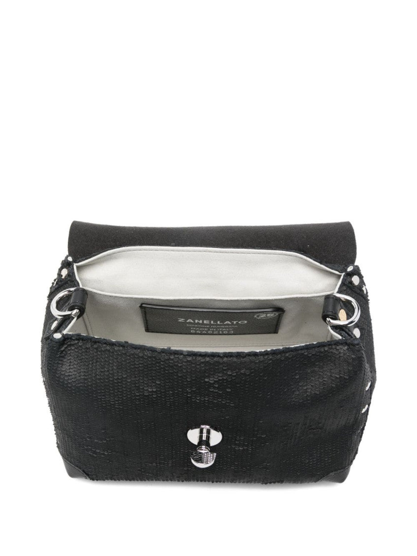 Black Postina Baby Satchel 4
