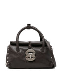 Dark Brown Dotta Baby Satchel 1