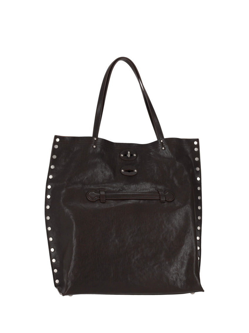 Black Aspasso Medium Tote 1