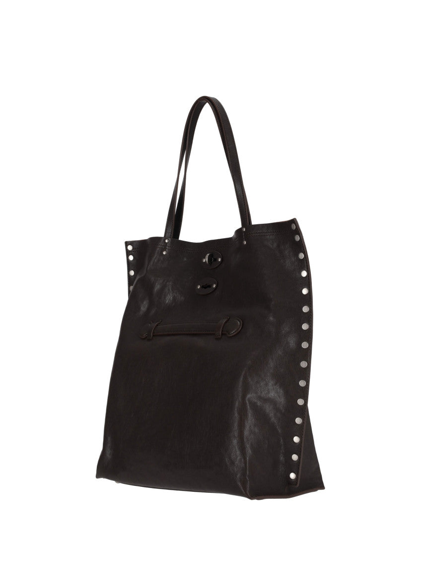 Black Aspasso Medium Tote 3
