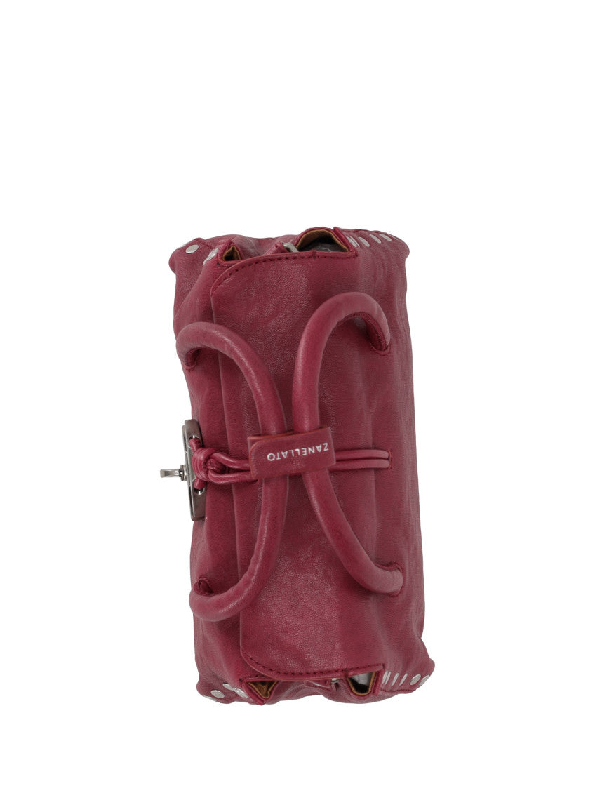Maroon Dotta Satchel 4