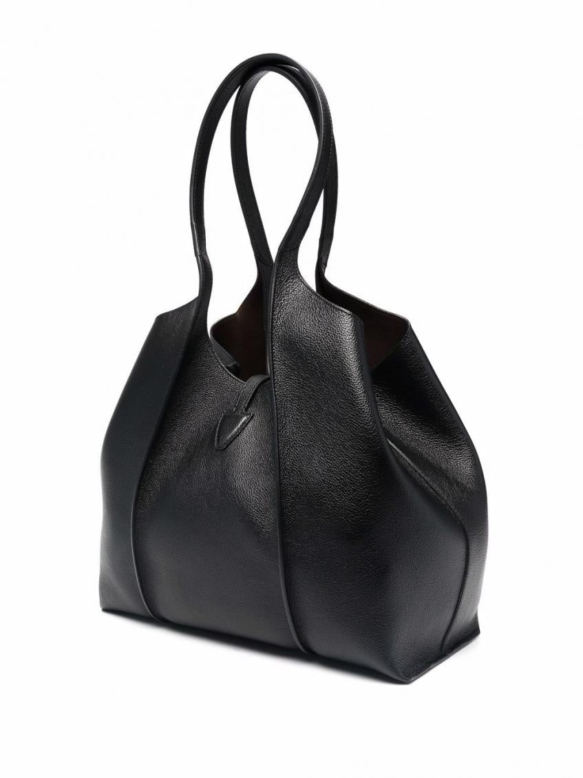 Black Logo Tote Bag 3
