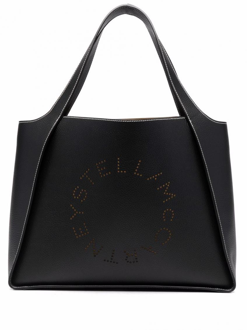Black Stella Logo Tote Bag 1