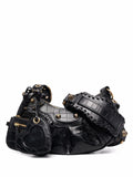 Black Le Cagole XS Leather Shoulder Bag 1