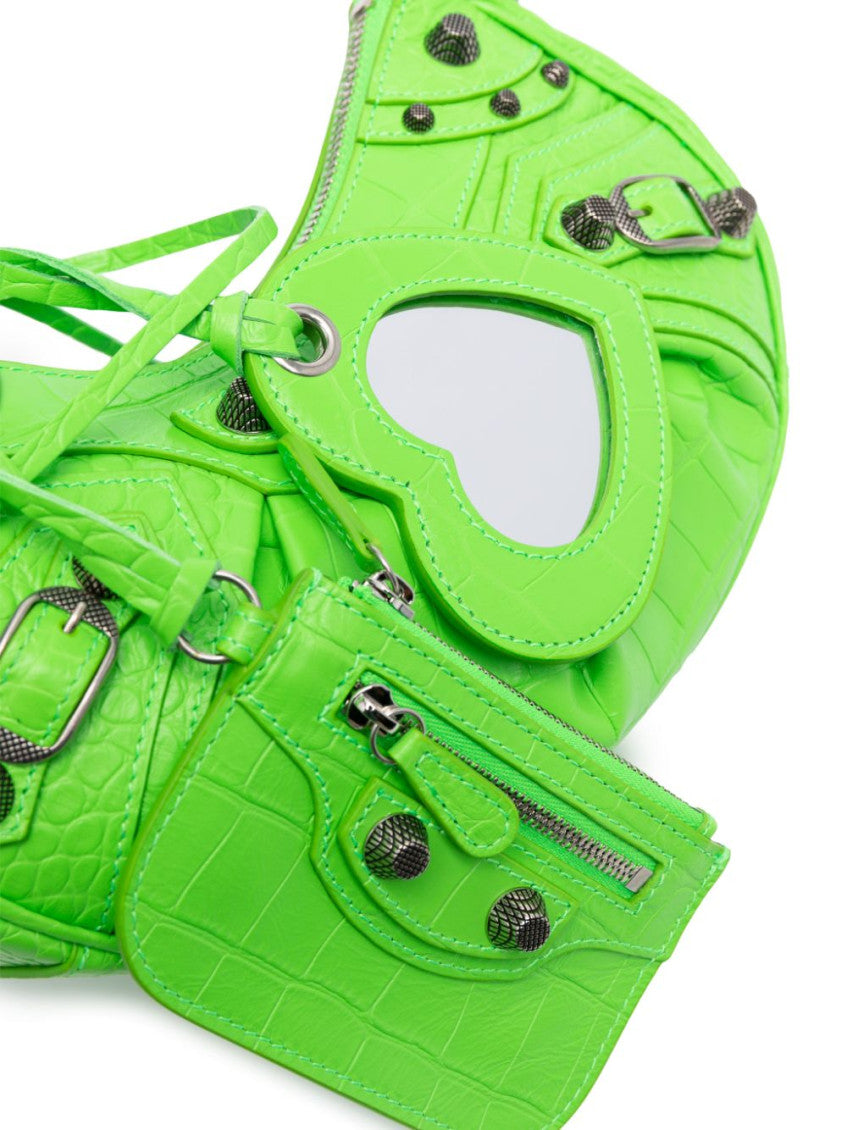 Neon Green Neon Le Cagole Shoulder Bag 3