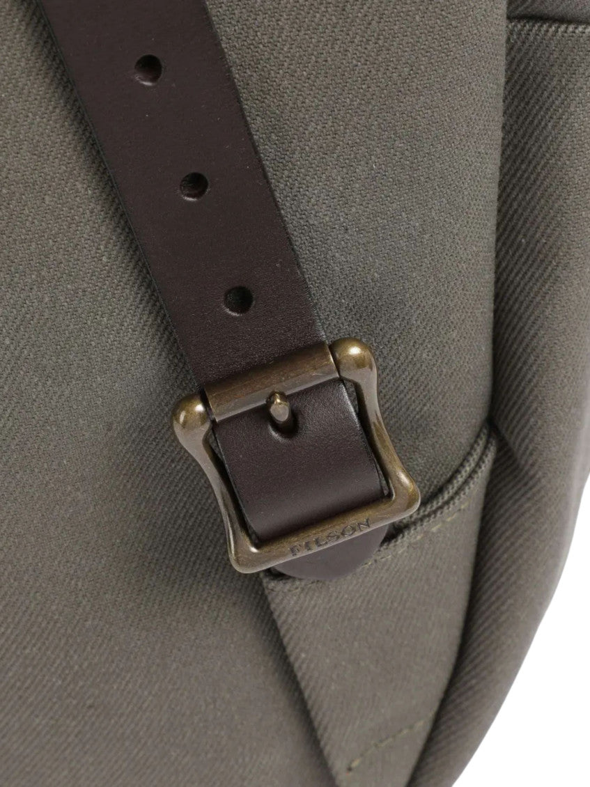 Green Twill Backpack 3