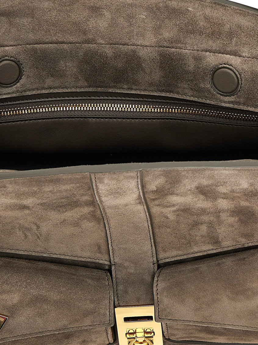 Grey Hug Shoulder Bag 4