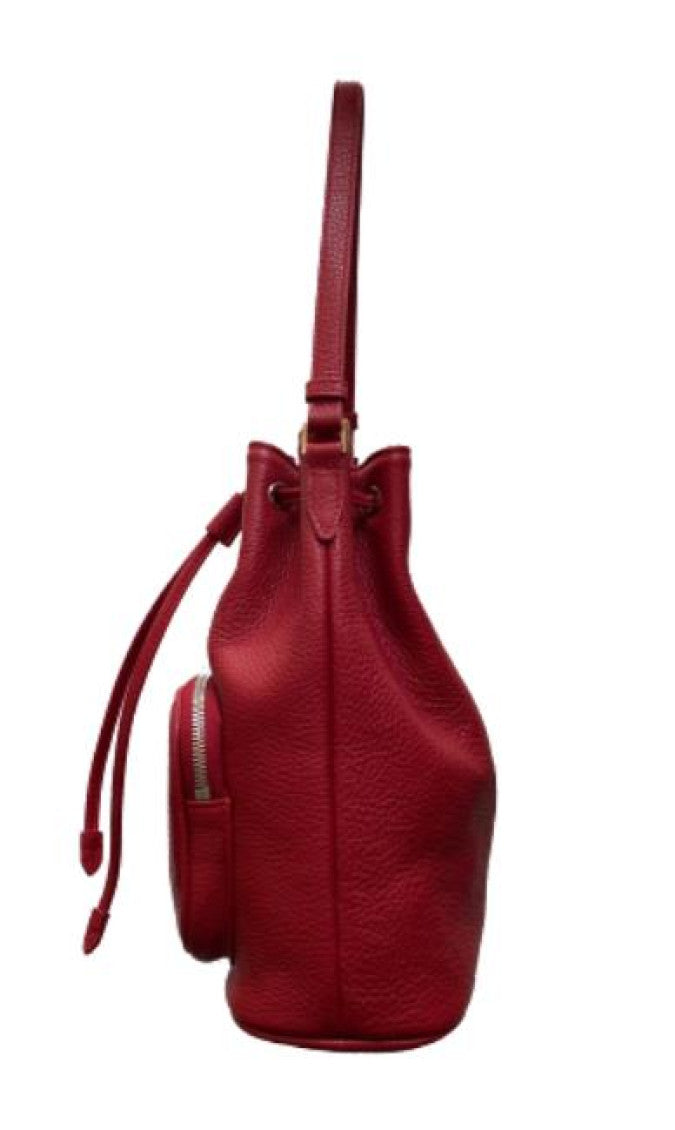 Red Logo Bucket Bag 3