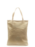 Ivory Leather Tote 1