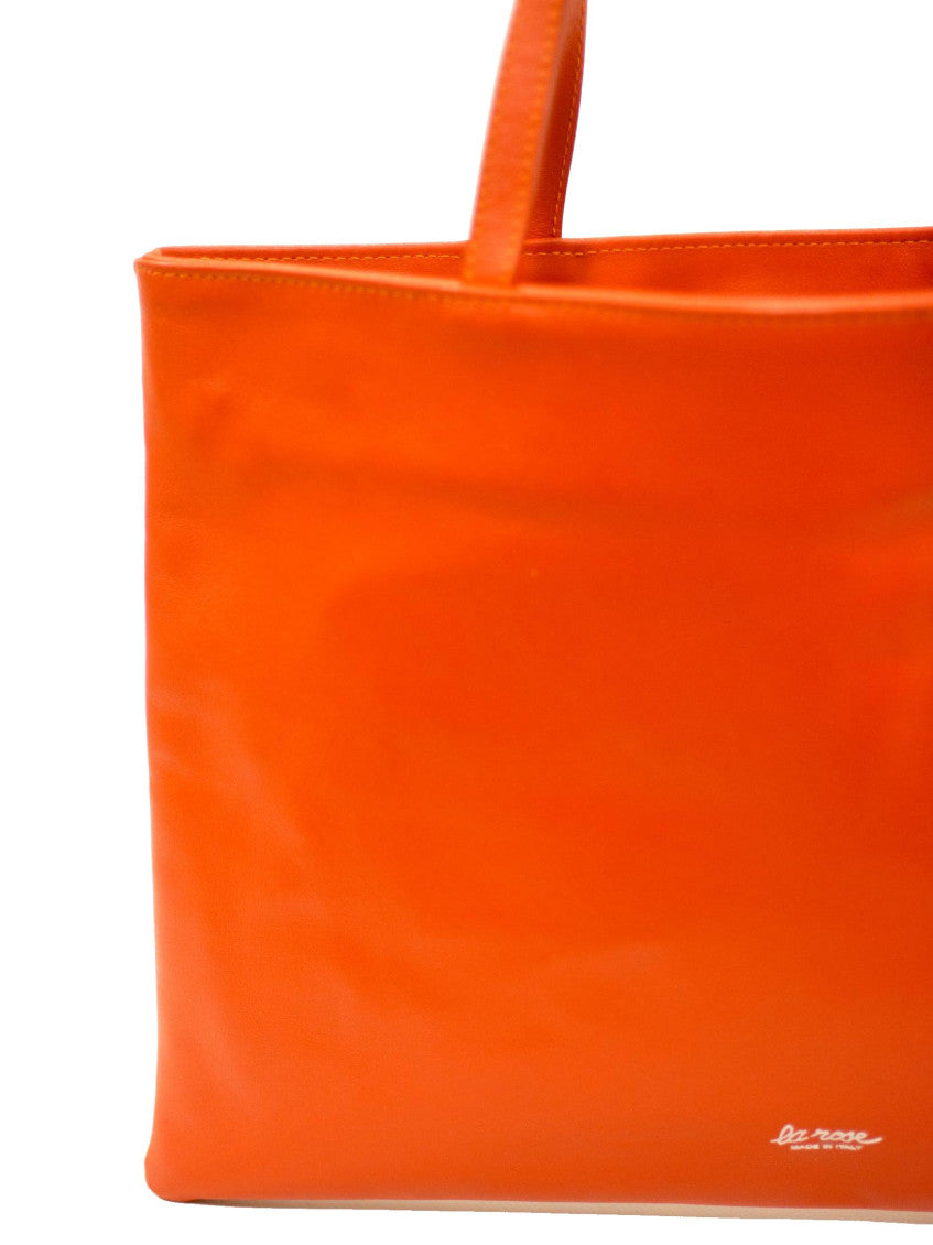 Orange Logo Tote Bag 3