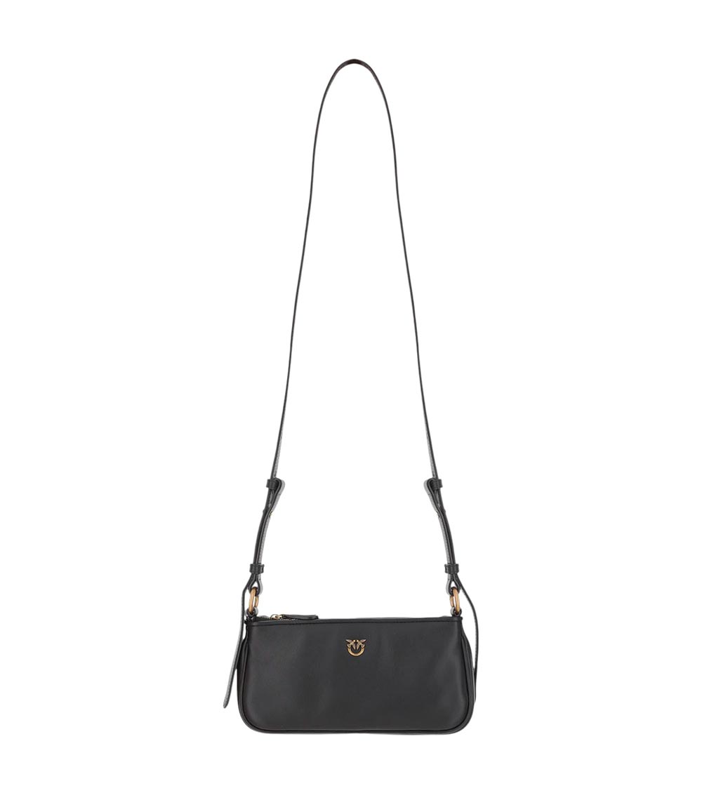 Black Half Moon Crossbody Bag 1