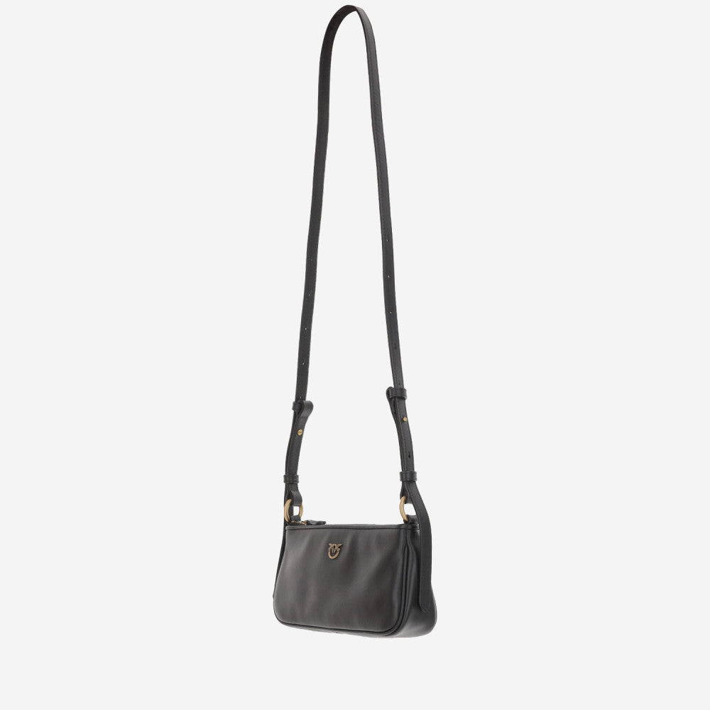 Black Half Moon Crossbody Bag 2