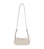 White Half Moon Mini Crossbody Bag 1