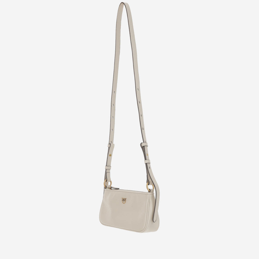 White Half Moon Mini Crossbody Bag 2