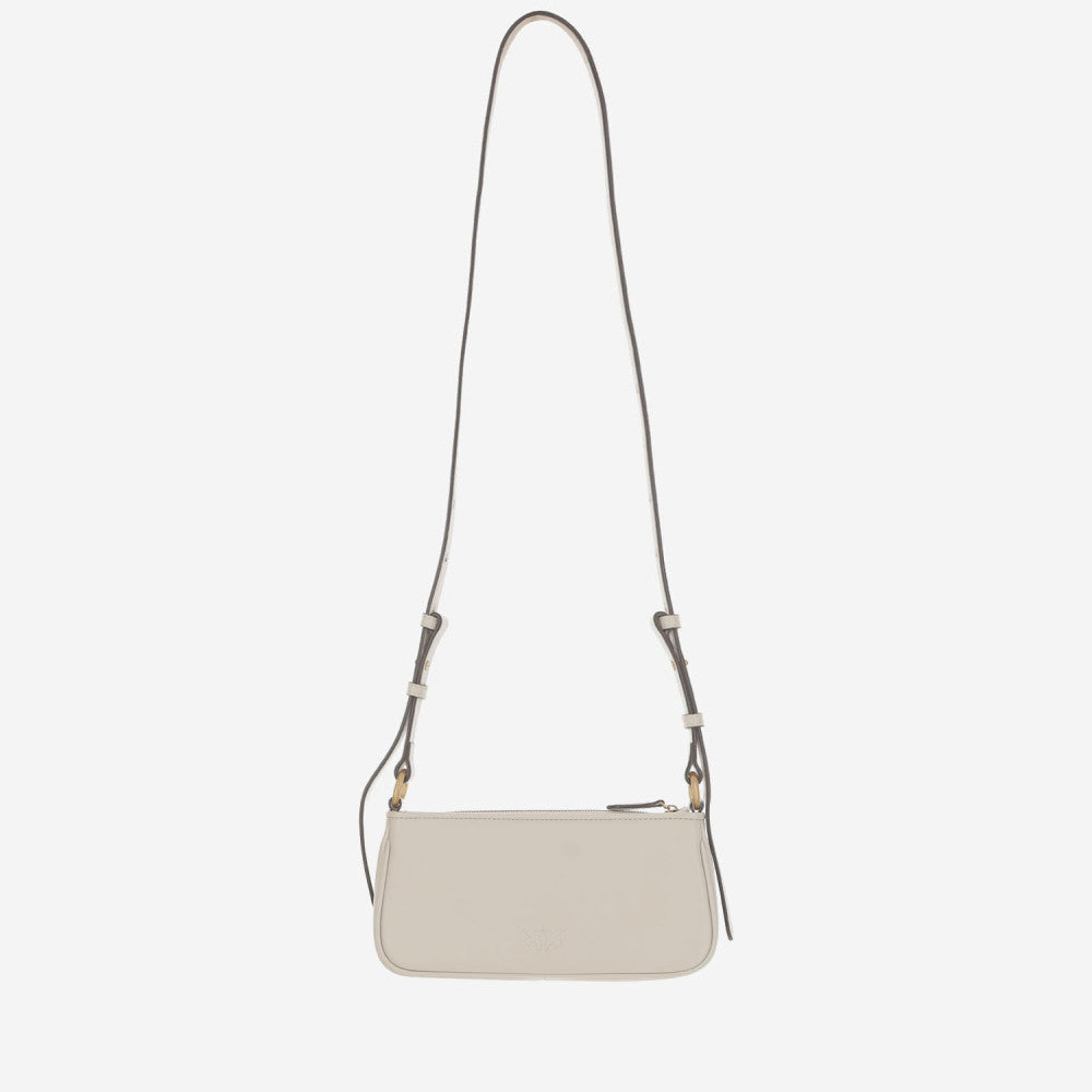 White Half Moon Mini Crossbody Bag 3