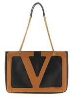 Brown 'Viva Superstar' Midi Top Zip Tote 1