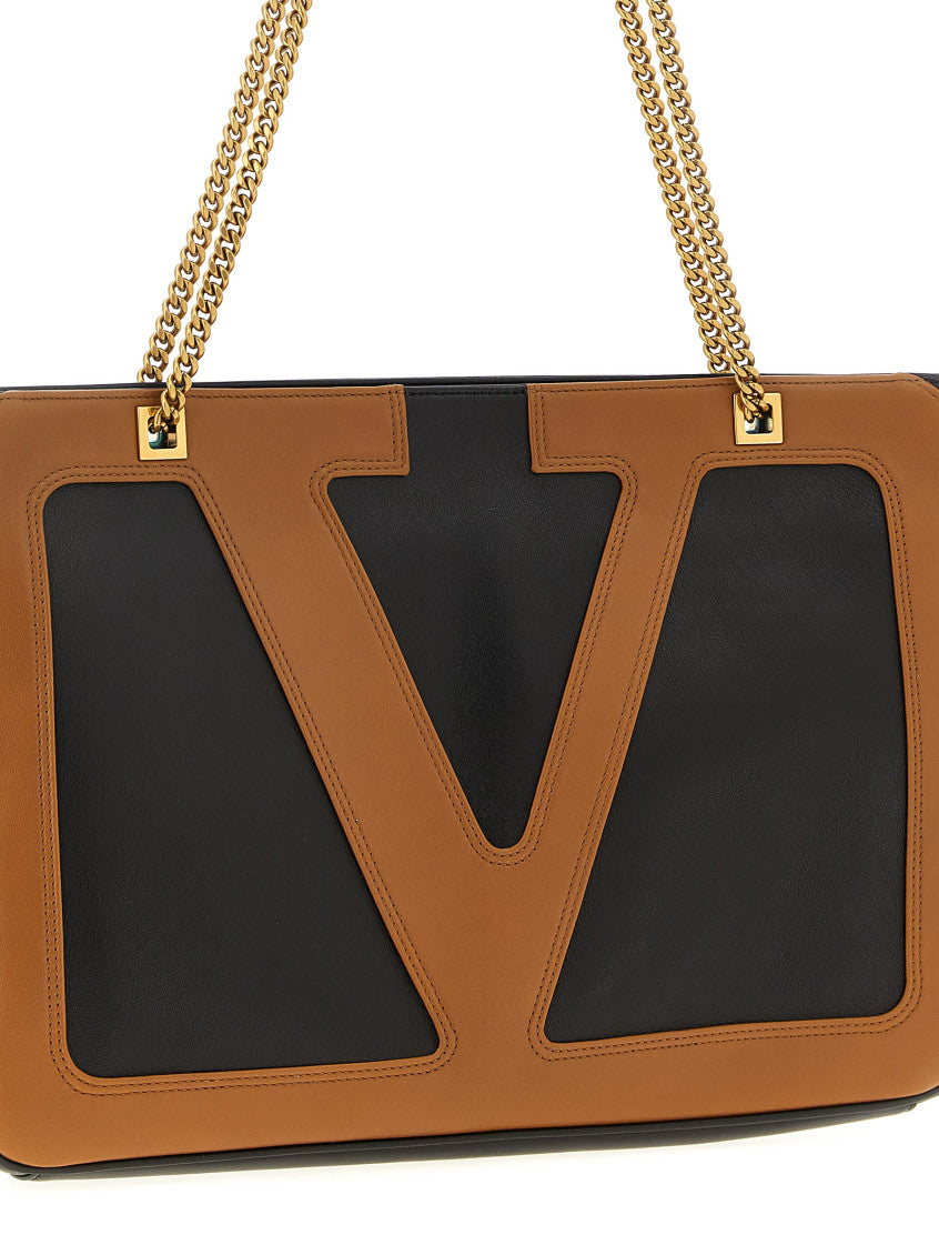 Brown 'Viva Superstar' Midi Top Zip Tote 3