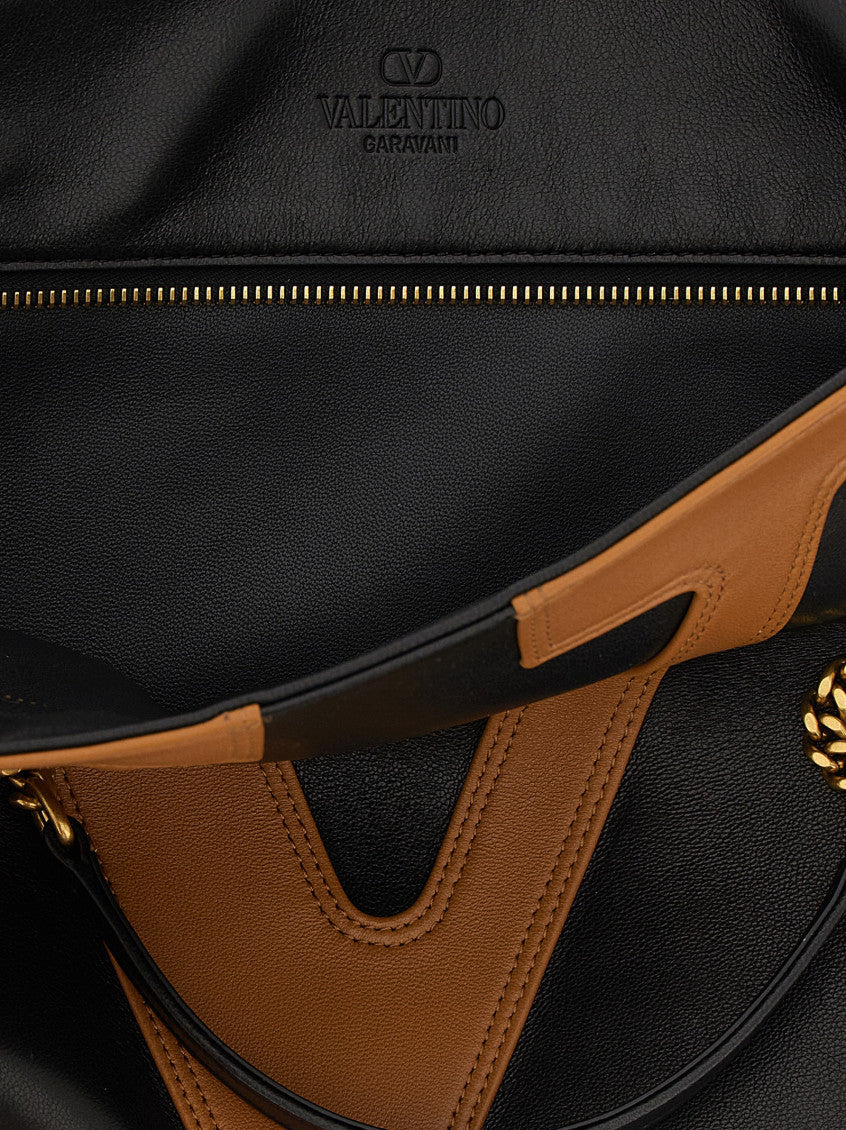 Brown 'Viva Superstar' Midi Top Zip Tote 4