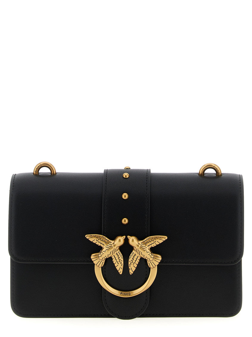 Black 'Love One Mini' crossbody bag 1