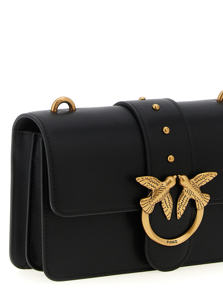 Black 'Love One Mini' crossbody bag 3