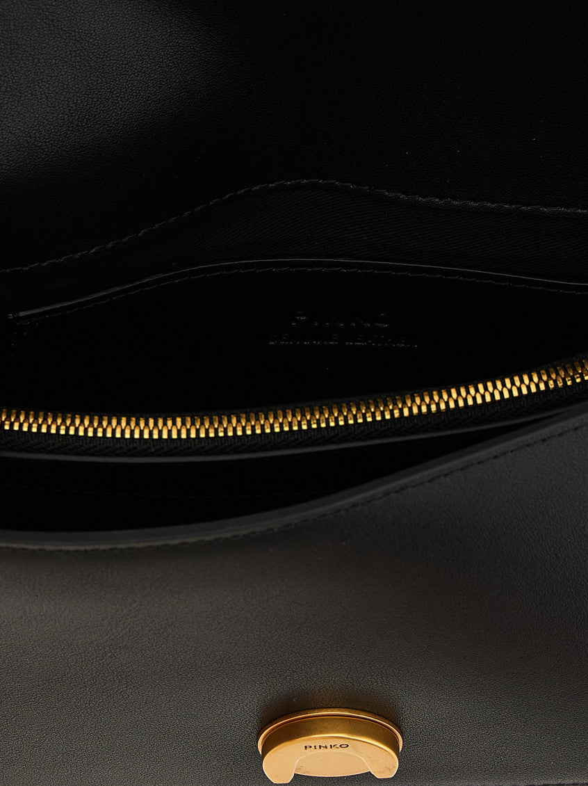 Black 'Love One Mini' crossbody bag 4