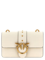 White 'Love One Mini' crossbody bag 1