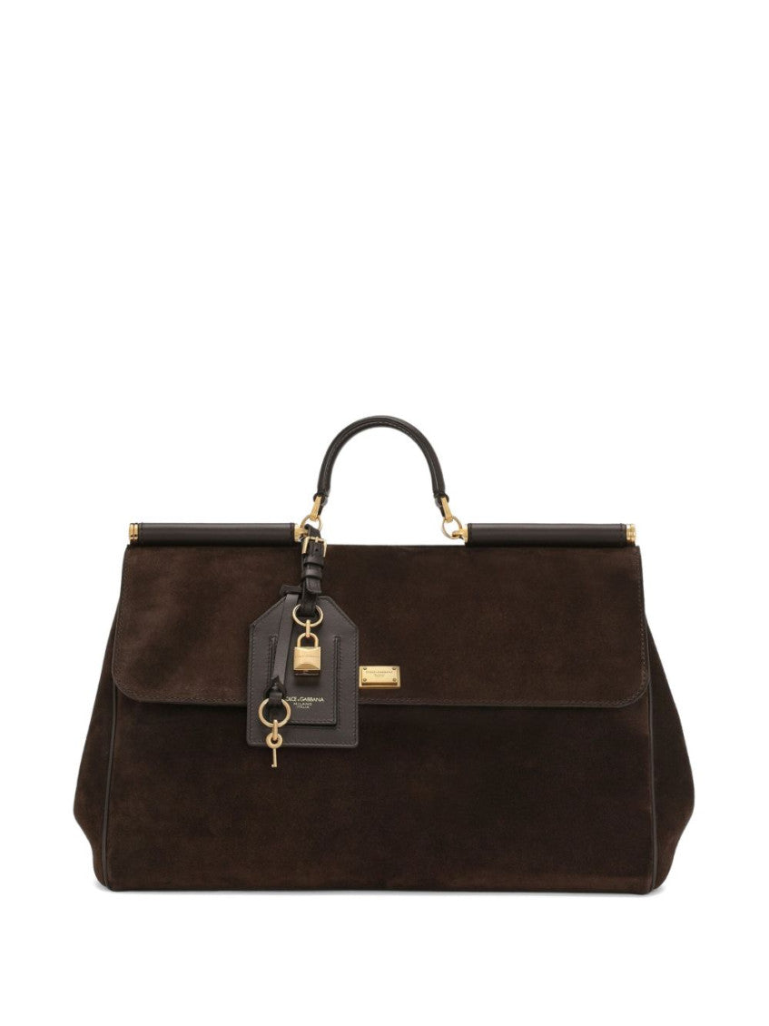 Dark Brown Sicily Tote 1
