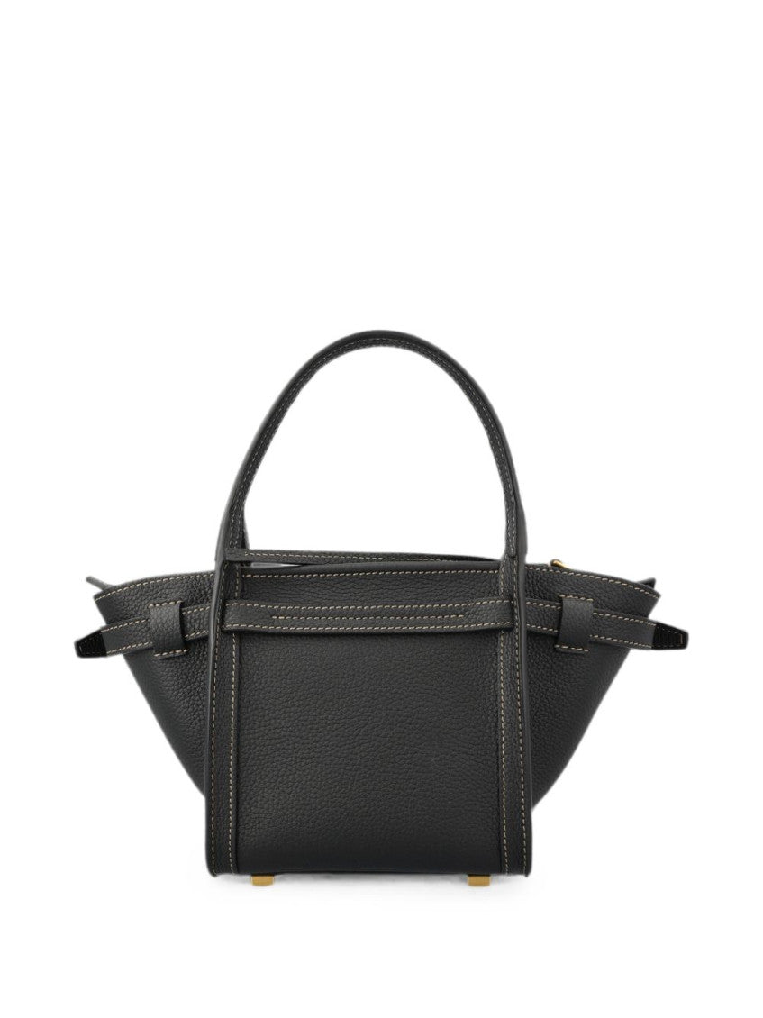 Brown T Timeless Top Zip Mini Tote 2