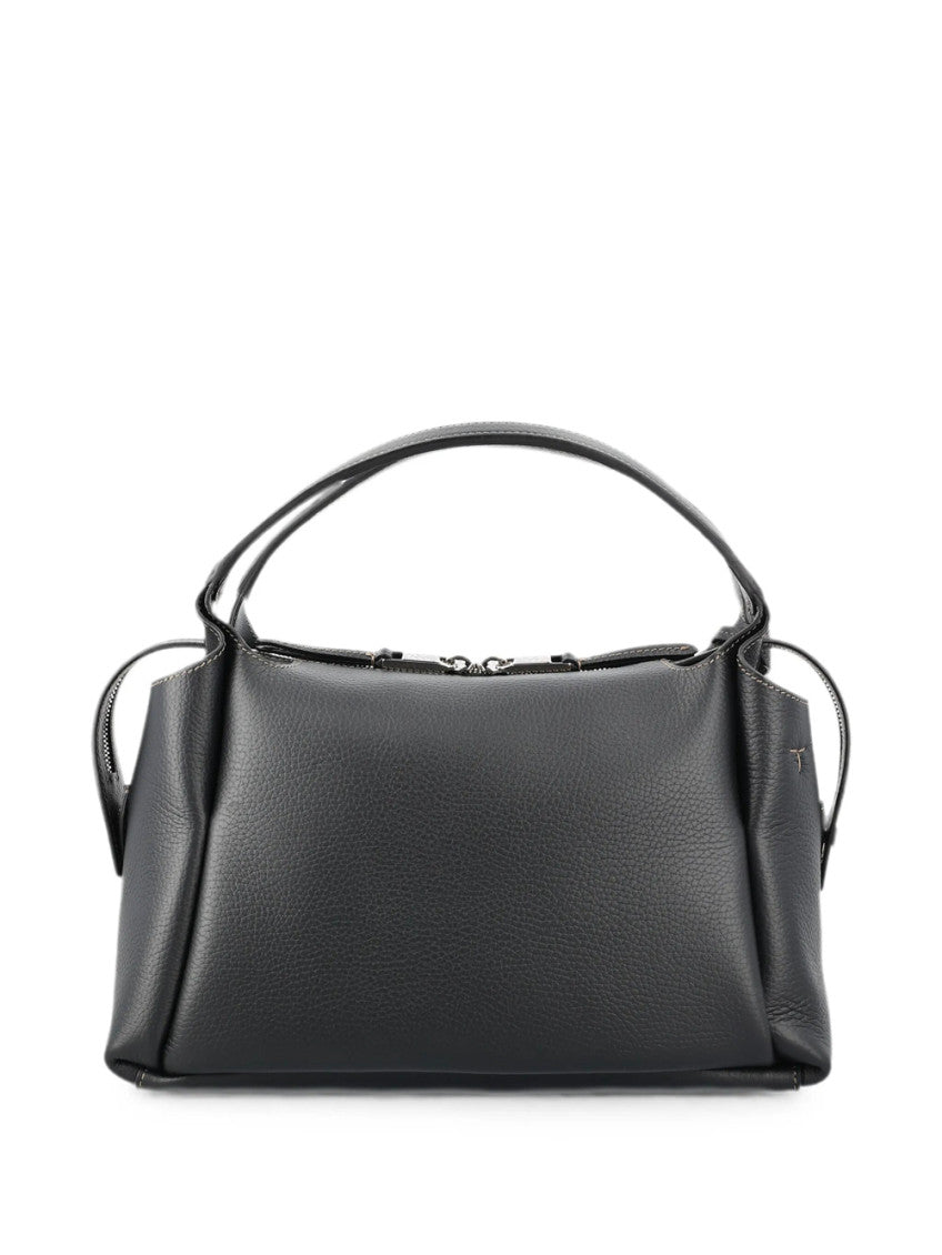 Black Logo Medium Satchel 3
