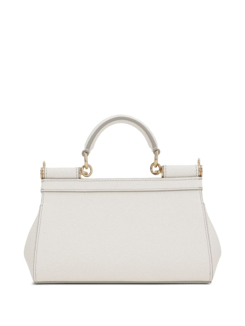 White Sicily Mini Satchel 3