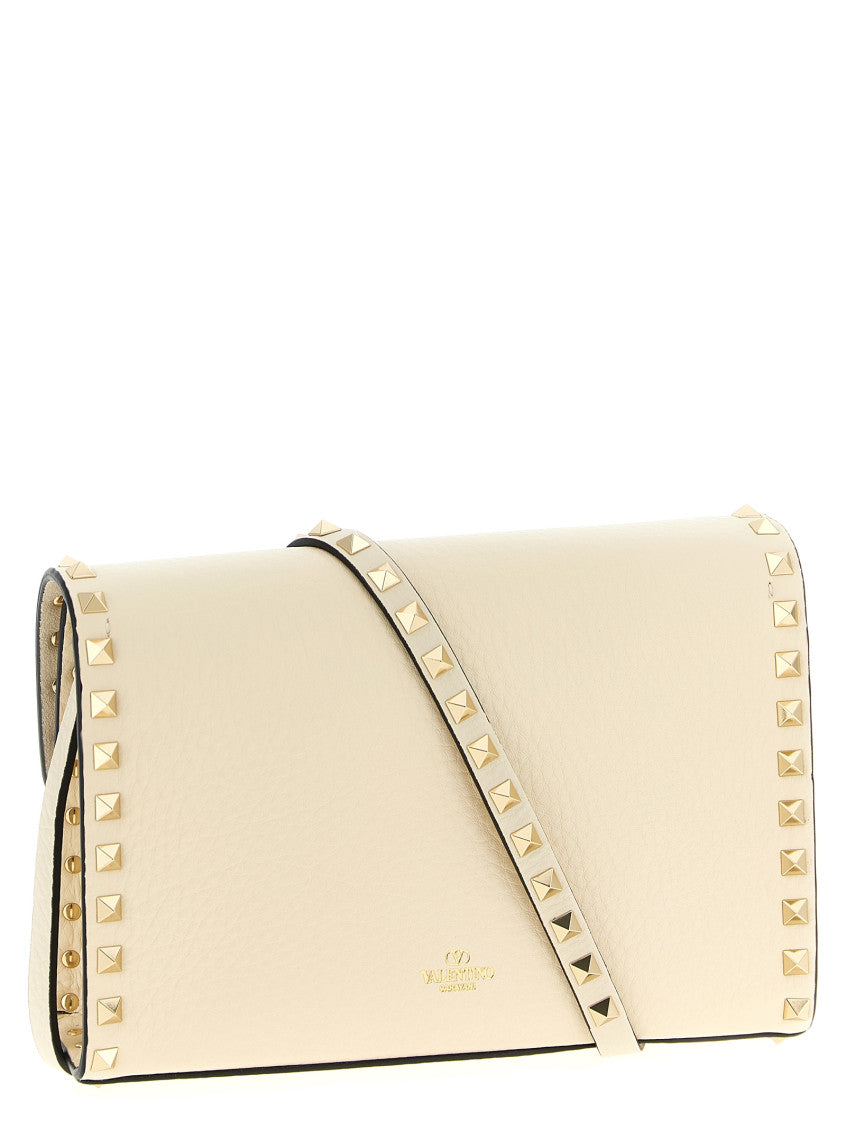 White Rockstud Small Crossbody Bag 2