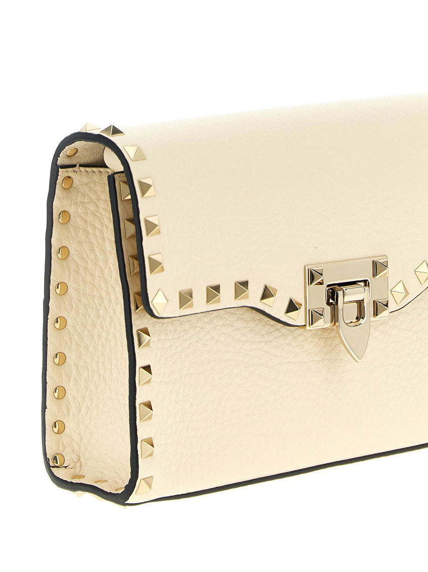 White Rockstud Small Crossbody Bag 3