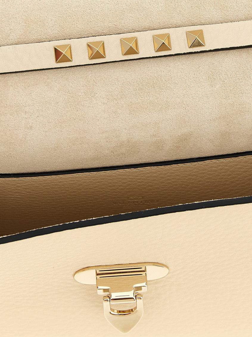 White Rockstud Small Crossbody Bag 4