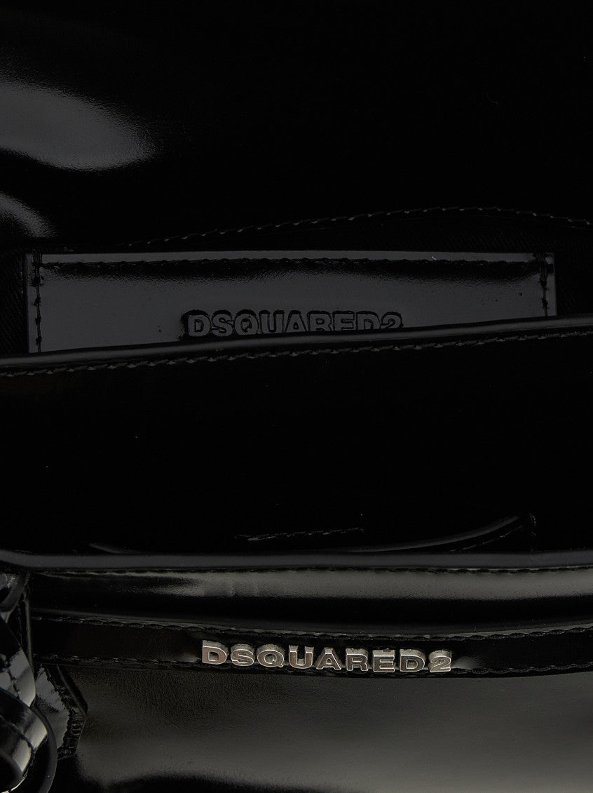 Black Twin Mini Handbag 4