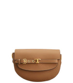 Brown T Signature Mini Crossbody Bag 1