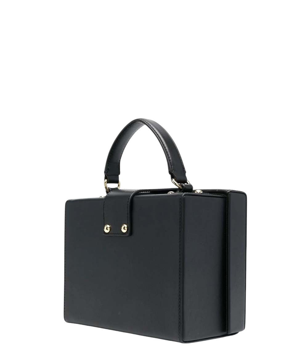 Black Logo Mini Satchel 2