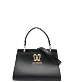 Black Logo Plaque Mini Satchel 1