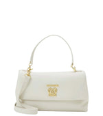White Heart-Logo Small Satchel 1