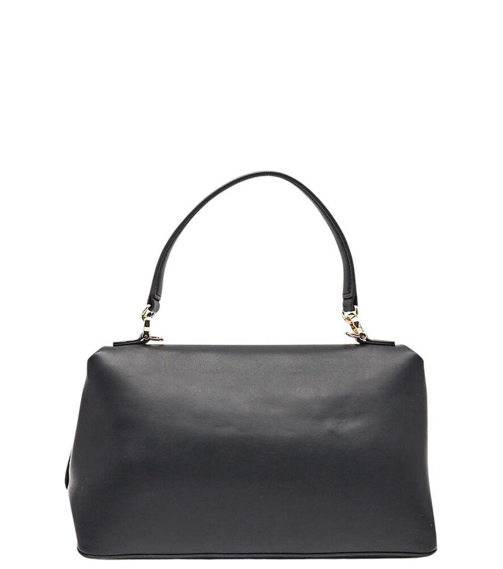 Black Logo Small Satchel 3
