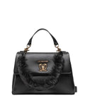 Black Logo Small Satchel 1