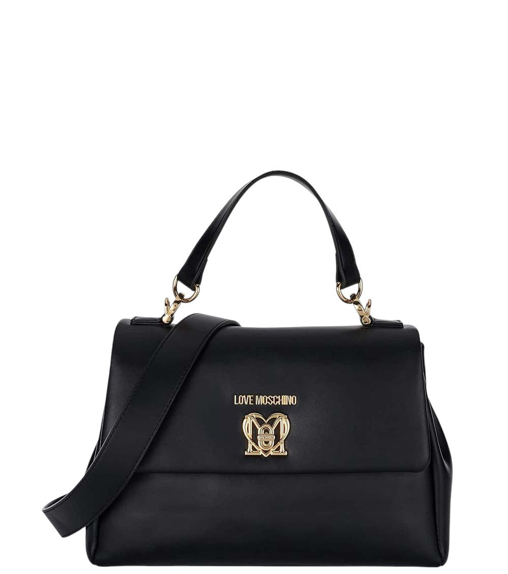 Black Logo Small Satchel 2